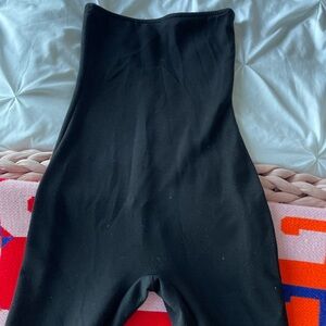 Edikted black strapless jumpsuit